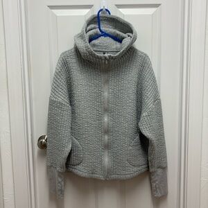 GapFit Woman’s Gray Full‎ Zip Hoodie - size Large